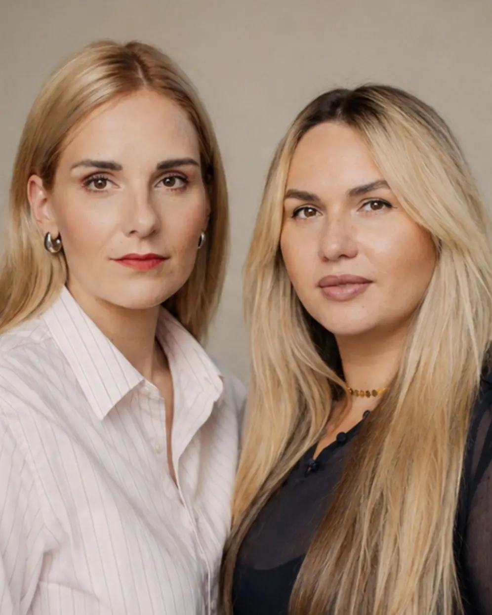 Samira Harkat und Susanne Bartels