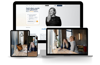 Homepage mit CTA-Schaltfläche und Hintergrundbild Homepage mit CTA-Schaltfläche und Hintergrundbild